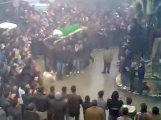 فري برس  كفرنبل المحتلة تزف عريسها الشهيد حسين الاسود7 2 2012 ج2