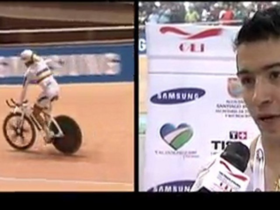 New Colombian Omnium Track Cycling Hero - Juan Esteban Arango