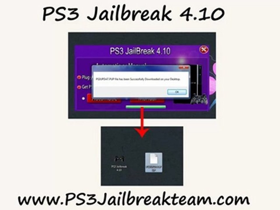 PS3 Jailbreak 4.10 with Custom Firmware