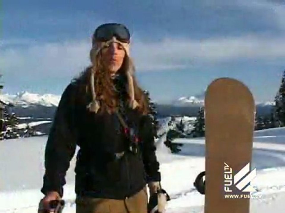 Snowboarding with Victoria Jealouse