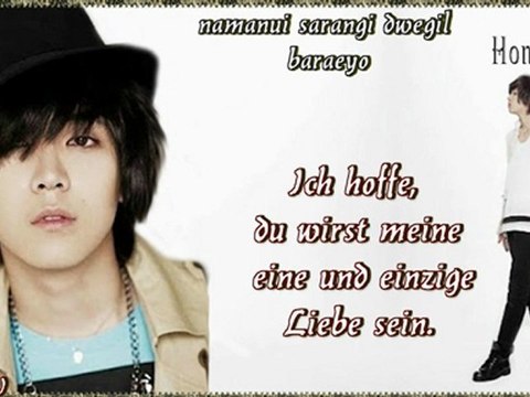 FT Island - - I Hope You Will Be My Lover [German sub + Rom] Fan Video