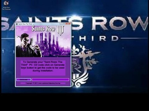 Saints Row The Third video game free download + keygen crack