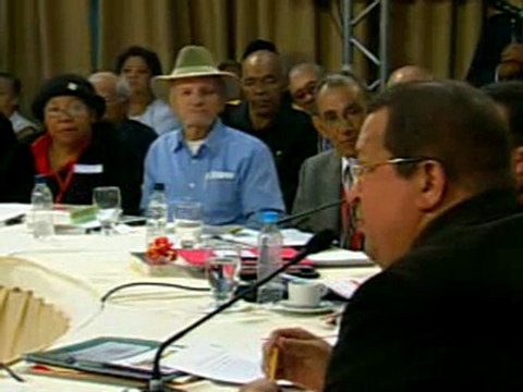 (VIDEO) Chávez hace un llamado de conciencia a refugiados y les pide no trancar las calles