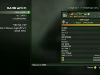 Website for Lobby MW3 ( PS3, XBOX)