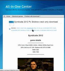 Syndicate 2012 Pc Skidrow crack only download