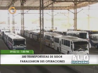 Transportistas de Sidor están paralizados
