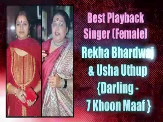 57th Film fare Awards 30th Jan 2012