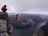 I believe I can fly * EXtrEmE climb walk in Norway