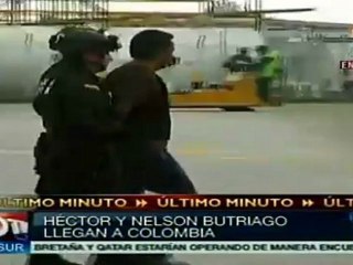 Llegan a Colombia hermanos Buitrago Parada