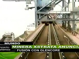 XSTRATA y GLENCORE se fusionan
