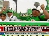 Perú se moviliza en defensa de los recursos naturales