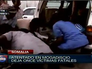 Atentado en Somalia deja 11 muertos