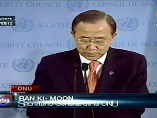Ban Ki-Moon propone misión conjunta para Siria