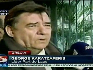 Culmina sin acuerdo reunión política en Grecia