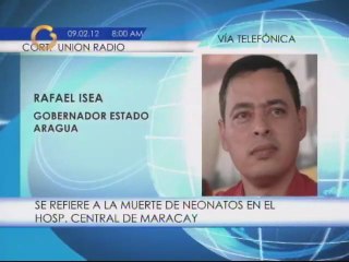 Isea: Es aceptable, 30 o 35 fallecimientos de recién nacidos mensuales
