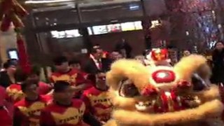 Chinese New Year Lion Dance 2012 at Novotel Hong Kong Nathan Road Kowloon