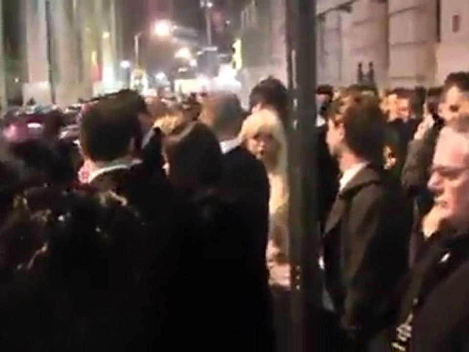 Lindsay Lohan's Fashion Week Look