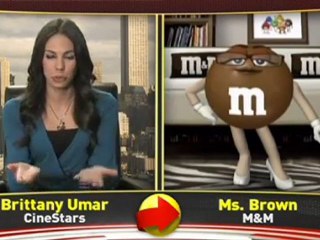 Ms. Brown Hits The M&M's Spotlight