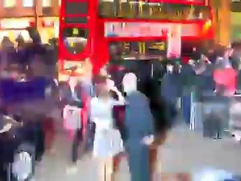 Kate Middleton at First Solo Appearance