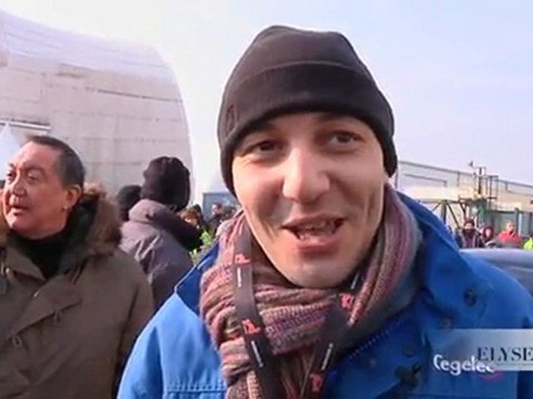 Le Président visite la Centrale Nucléaire de Fessenheim