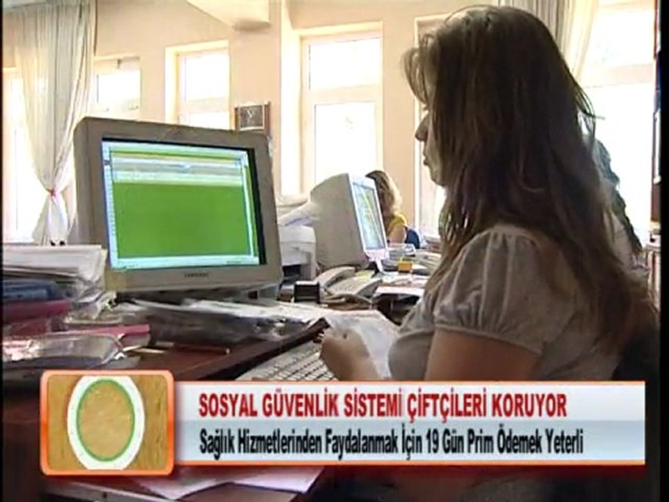 SOSYAL GÜVENLİK SİSTEMİ ÇİFTÇİLERİ KORUYOR 08.02.2012