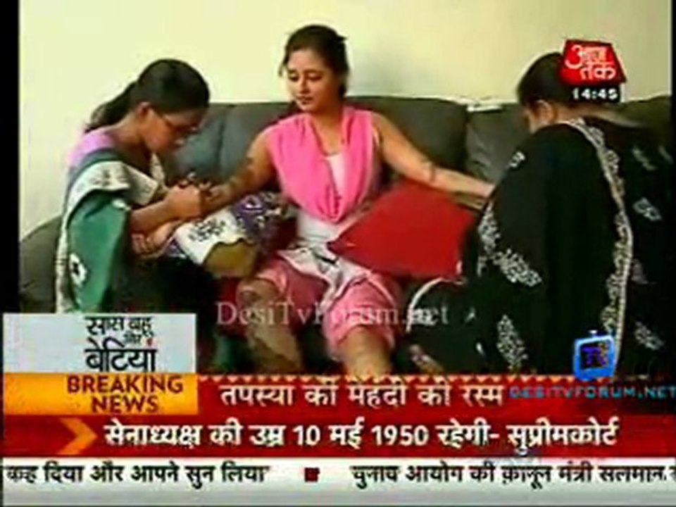 Saas Bahu Aur Betiyan [Aaj Tak] - 10th February 2012 Part2