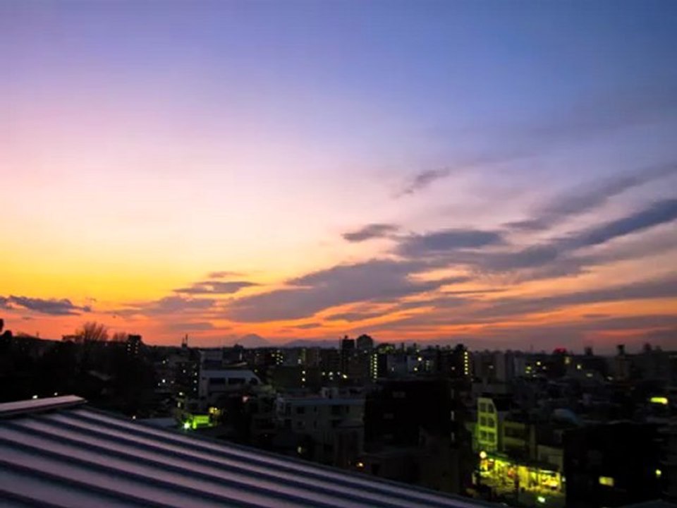 Yokohama Evening Sky - Febr. 10th