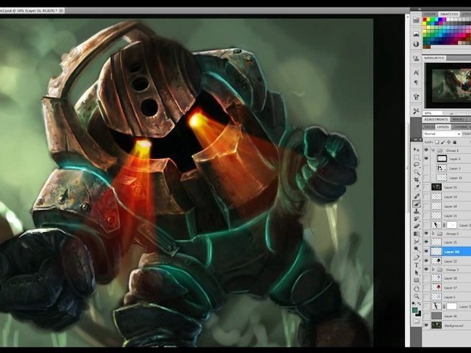 Nautilus focus artistique - League of Legends