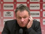 L2 / 2011-12 - Monaco 0-1 Bastia : La réaction de F. Hantz