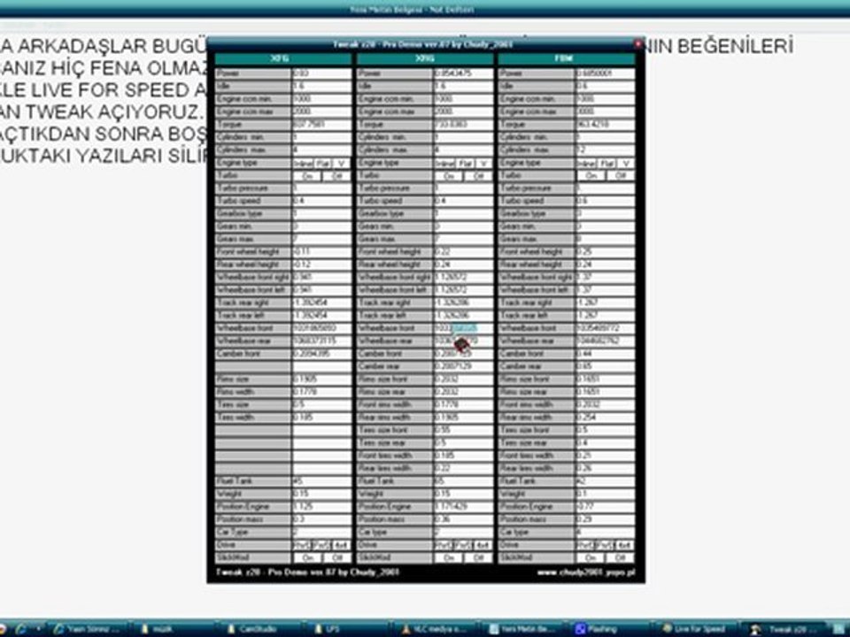 LFS MPOWERTEAM TWEAK YAPMA