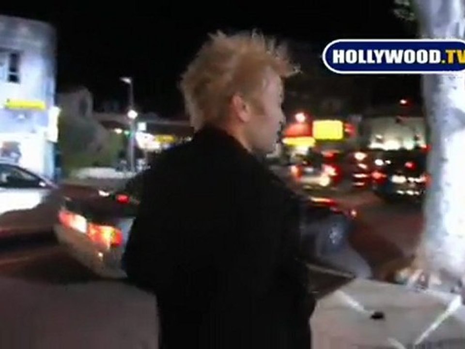 Avril Lavigne's Husband Deryck Whibley At Charity Event.