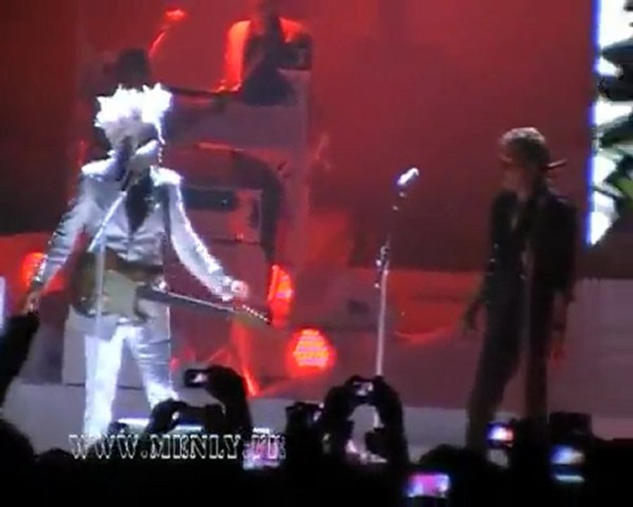 Tanagra Bercy 2010 -M- & Johnny Hallyday