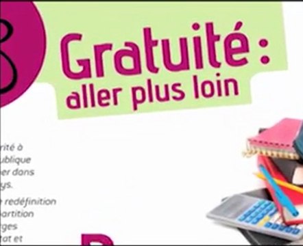 Conference de presse FCPE - interpellation des candidats