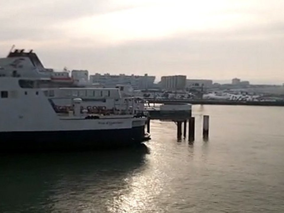Spirit of France de P&O : première traversée entre Calais et Douvres