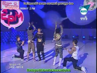 [Subs Español] 2PM - 10 points out 10 (Live on M!C 080904)