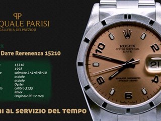 Rolex Date 15210 salmone