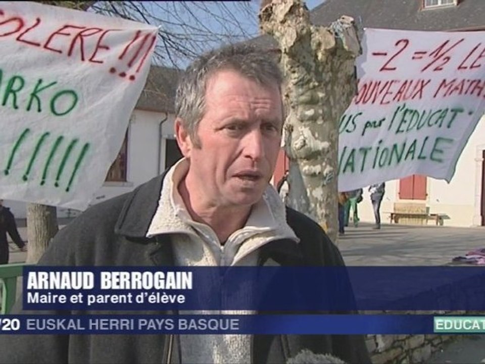 Education : écoles occupées à Ordiarp et Barcus (Soule, 64)