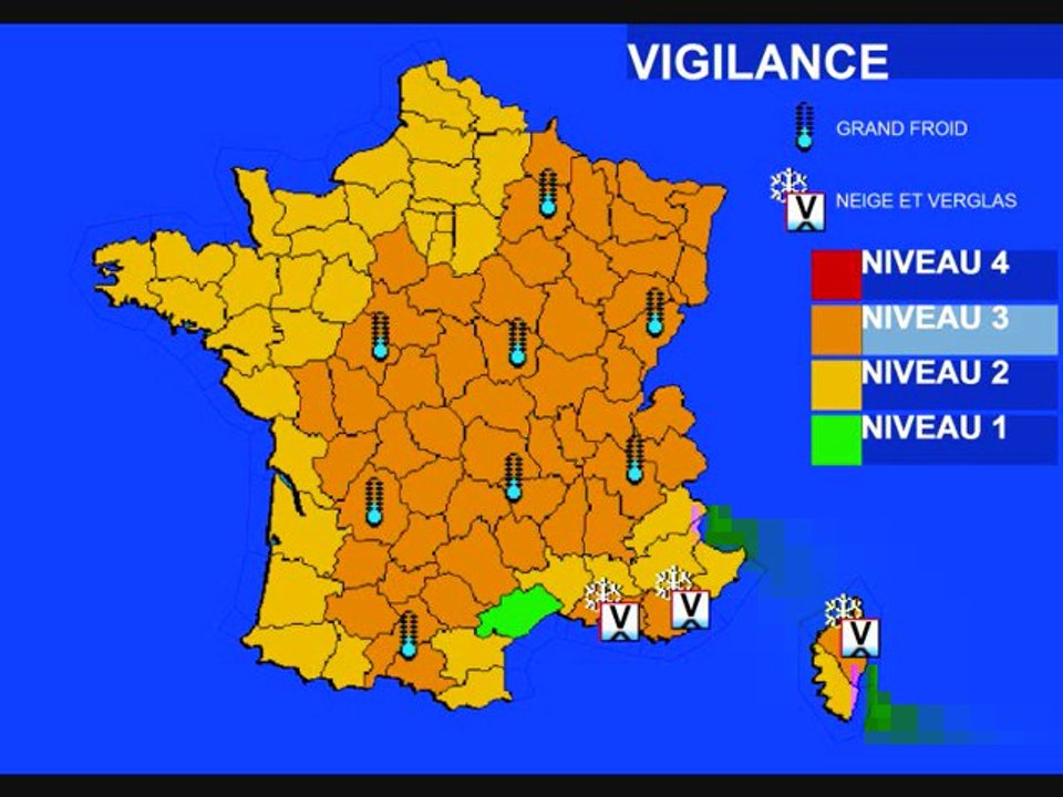 Météo 11 février 2012: Vigilance grand froid et neige ! Redoux en début de semaine !