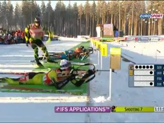 Biatlonda Fransa zirvede