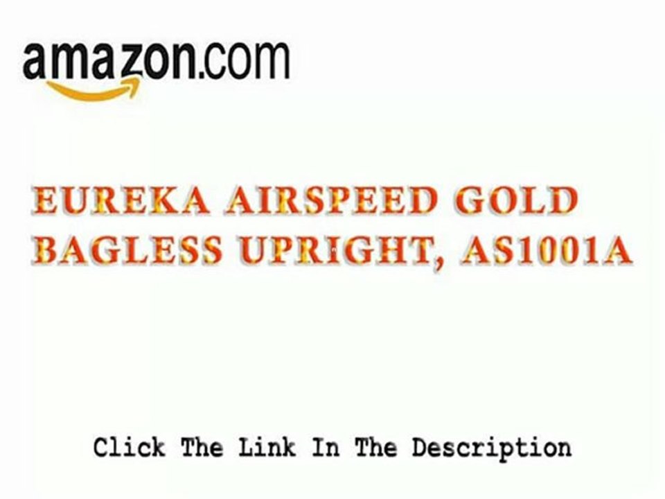 Eureka AirSpeed Gold Bagless Upright, AS1001A
