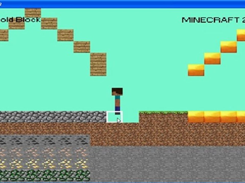 Présentation de Minecraft2D(PC)
