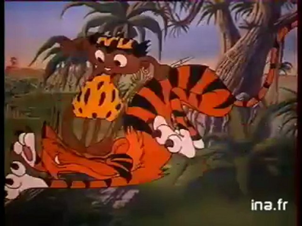 publicité biscuits Bamboula (1988)