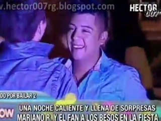 Mariano De La Canal Se Beso Con Mariano Rodriguez En Soñando 2