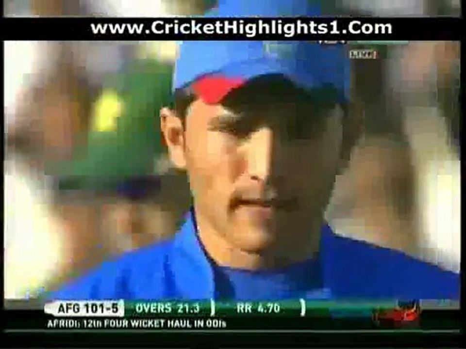 PAK Vs AFG 10-02-12 ODI Part 1