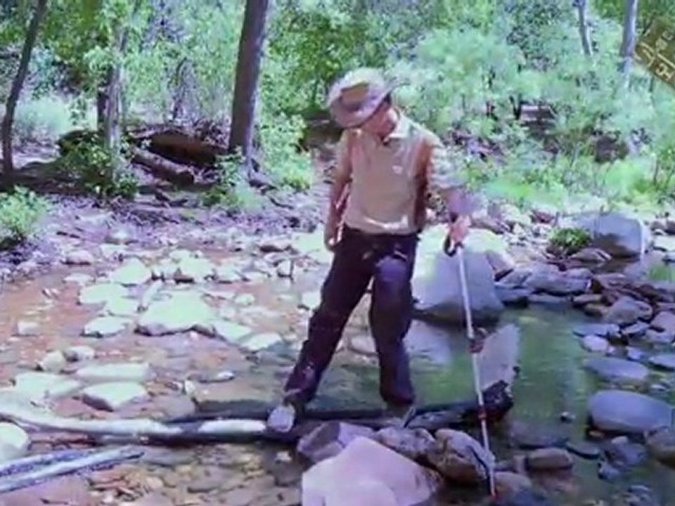 Hiking Sedona Trails - Walking on Logs Video