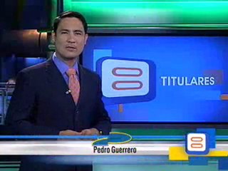 Titulares de "El Observador de RCTV, Venezuela. Viernes 10 de Febrero de 2012