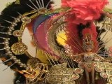 Las barbies se visten con trajes de reina de carnaval de Tenerife