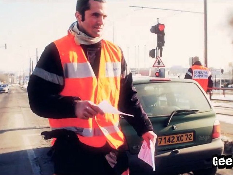 Les Pompiers du Mans en Grève....