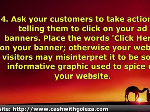 How To Use Your Ad Banners Effectively