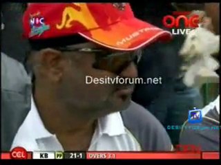 Karnataka Bulldozers vs.Mumbai Heroes - Karnataka Inning Ov03-04